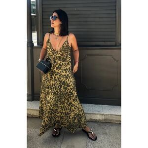 ZARA PRINTED DRESS ZW COLLECTION